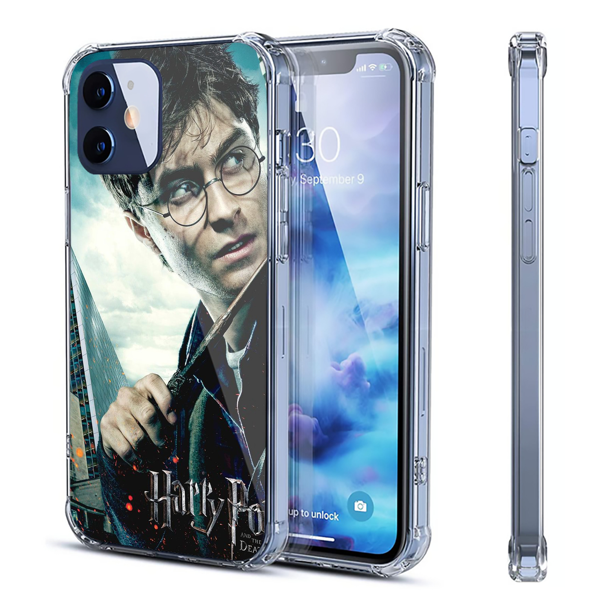 （画像用） Harry Potter ハリー・ポッターシリーズ 【iPhone 12シリーズ対応】透明スマホケース（クリアソフトケース）